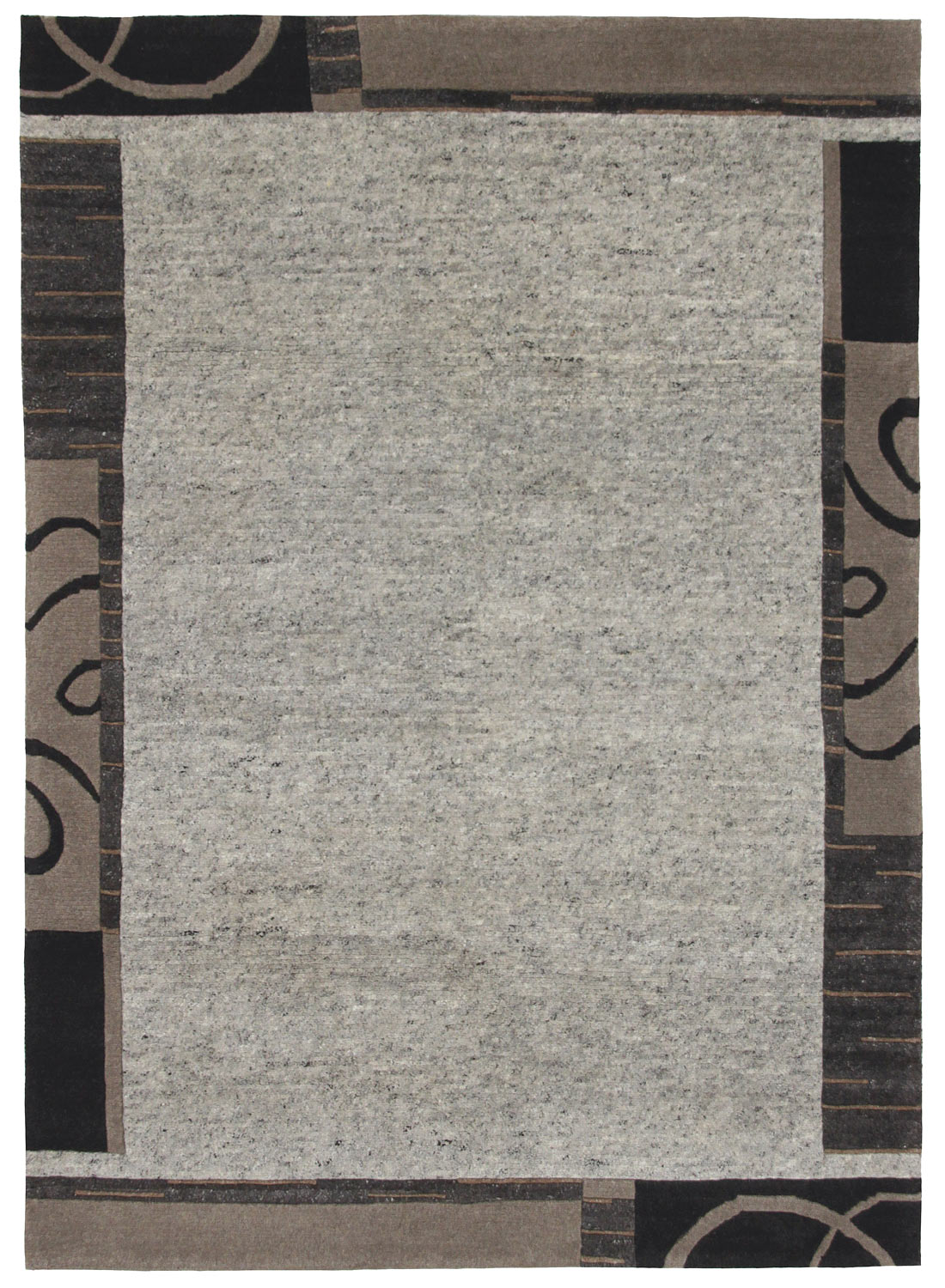 Tapis GEOME 1 Gris 250x300 Unamourdetapis