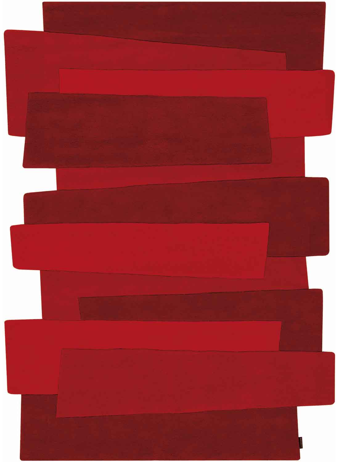 Tapis PEBBLES Rouge 170x240 Angelo