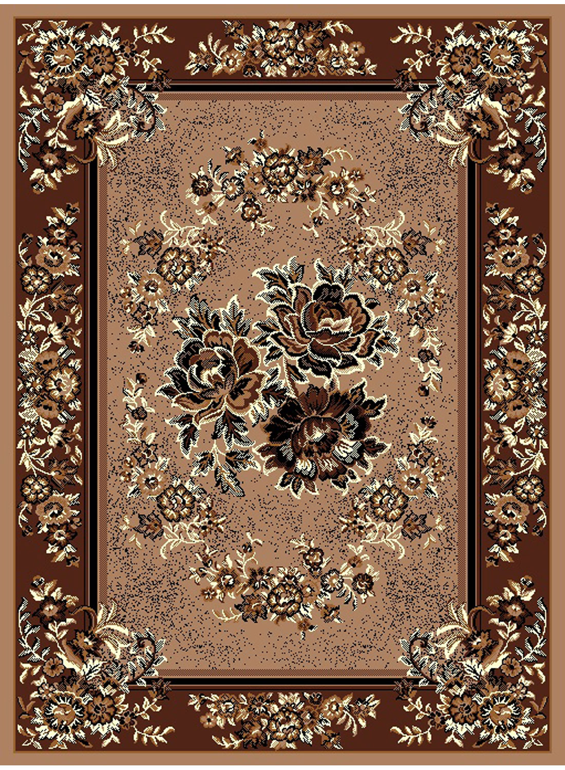 Tapis SAHARA 01 beige 160x230 Unamourdetapis
