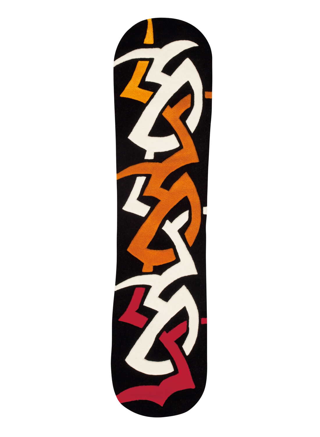 Tapis enfants CRAZY SURFING noir 48x200 Arte Espina