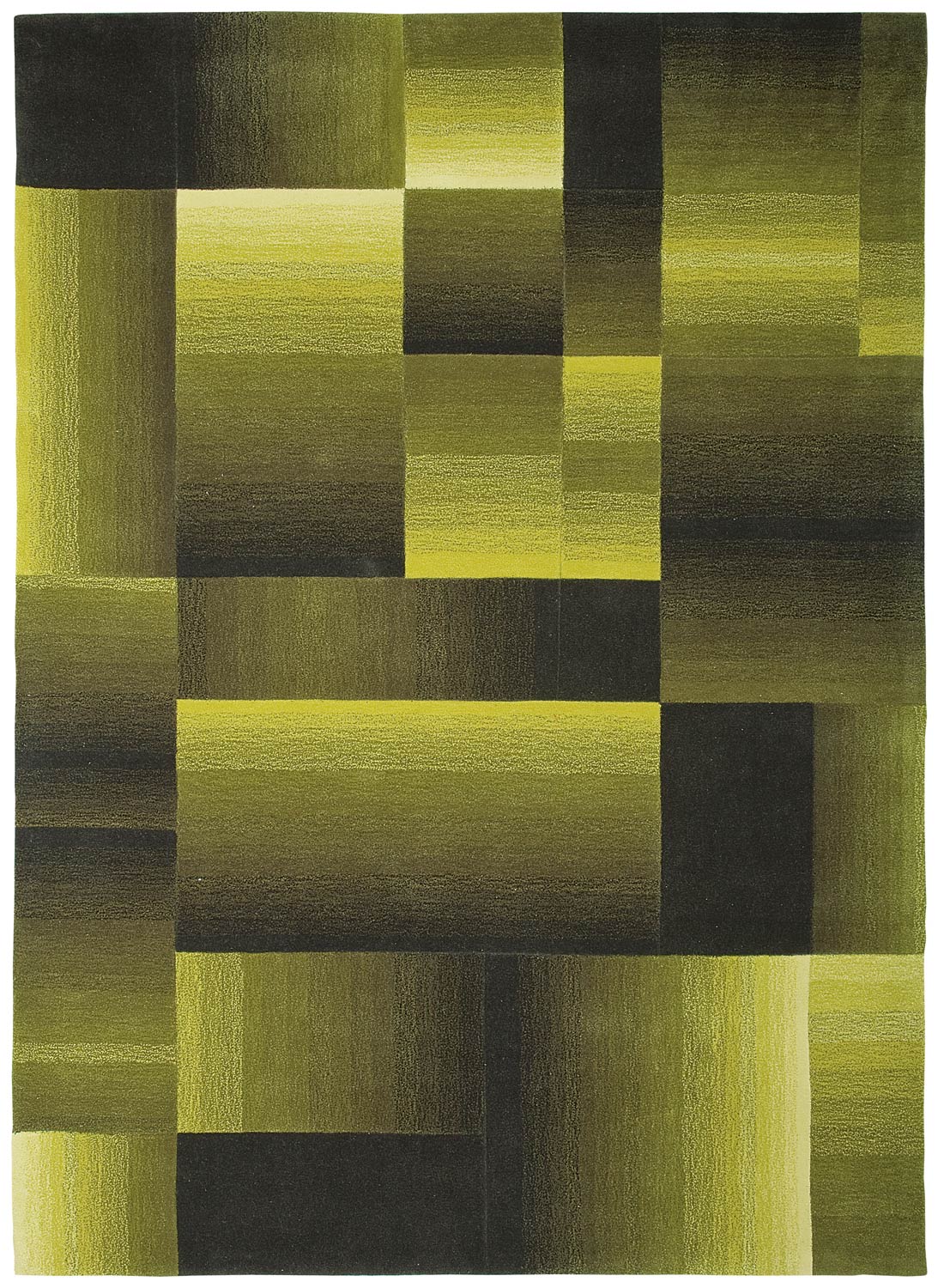 Tapis DIGIWORLD vert 170x240 Arte Espina