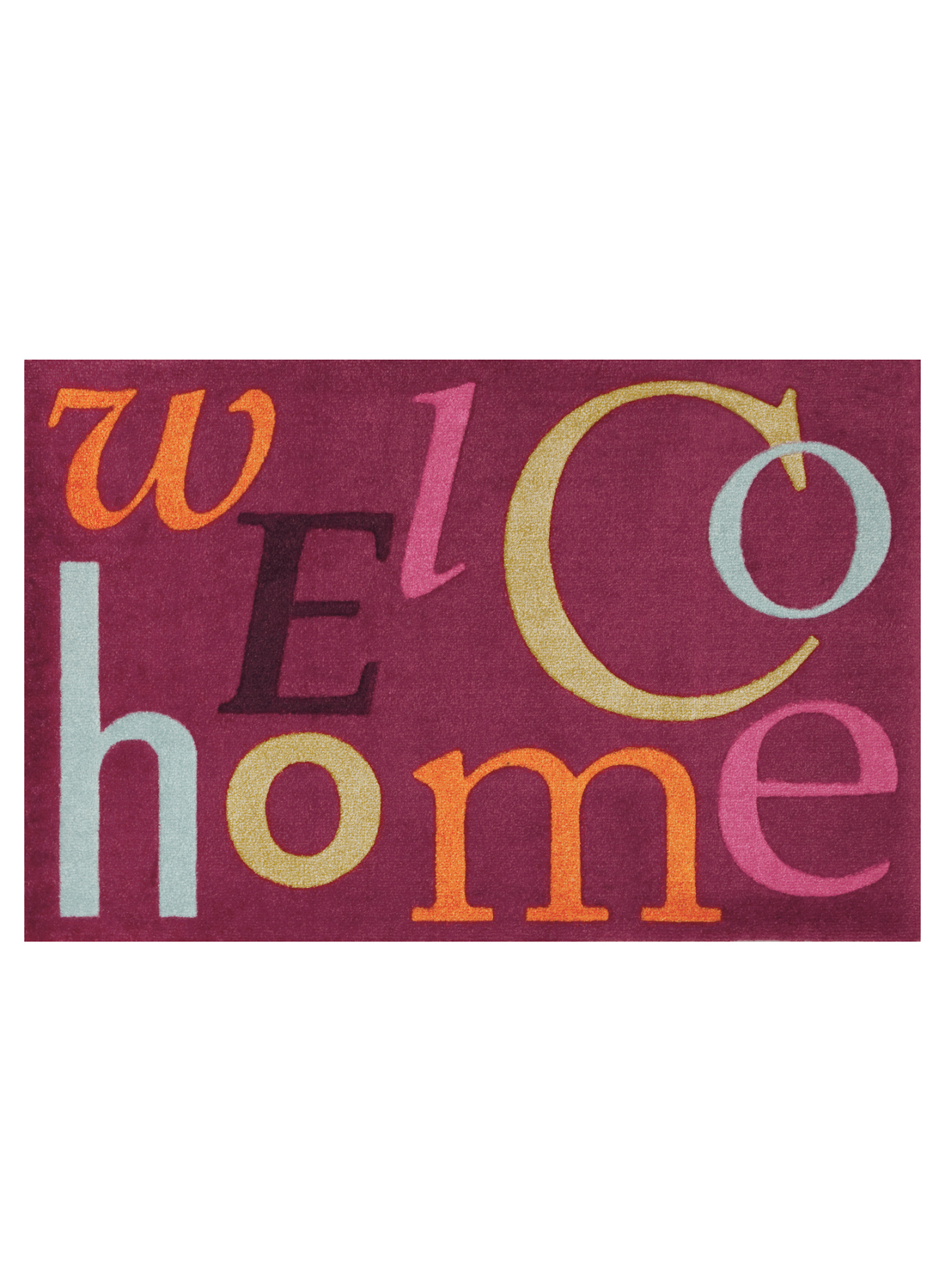 Paillasson LIVING MAT HOME prune 64x97 Arte Espina