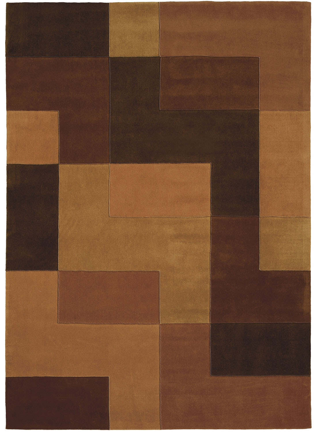 Tapis LOGARITHM 1 marron 90x160 Arte Espina