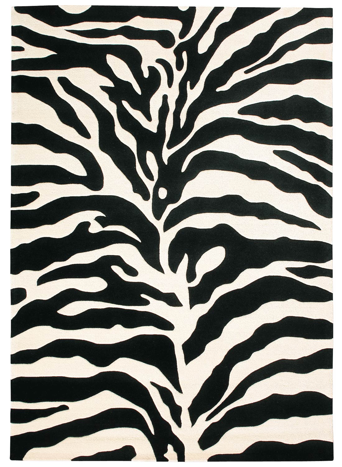 Tapis NATURAL SKIN blackwhite 140x200 Arte Espina