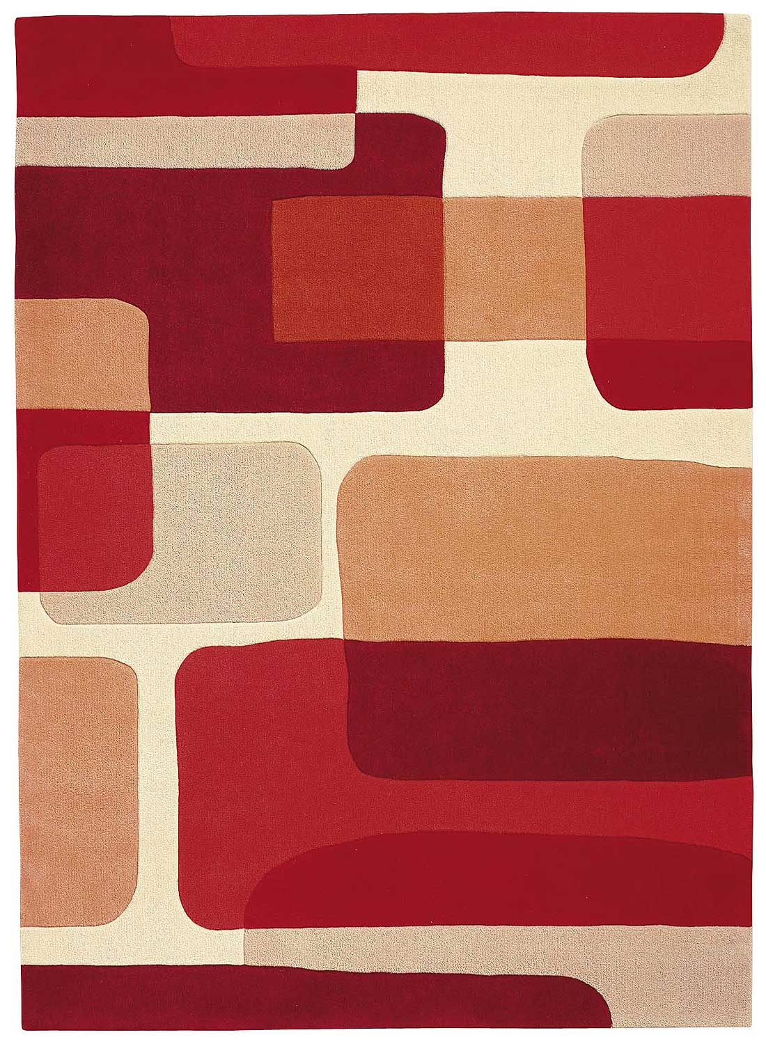 Tapis POP ART 35 rouge 120x180 Arte Espina