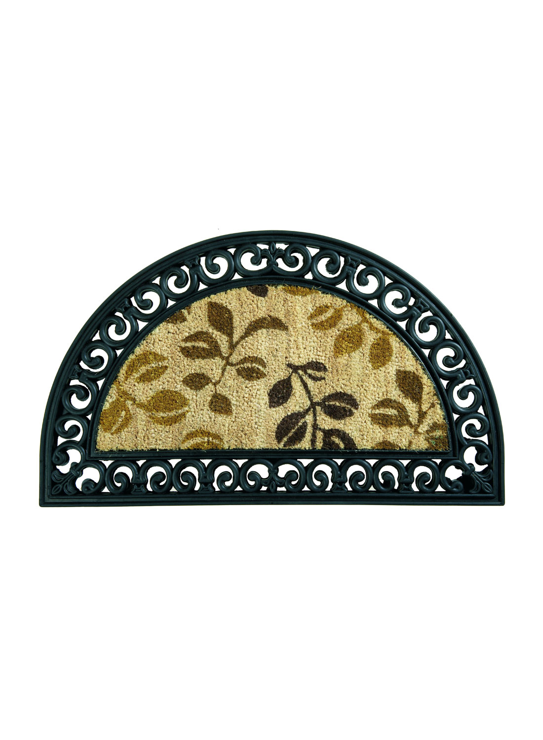 Paillasson COCO RELIEF marron 45x75 Unamourdetapis
