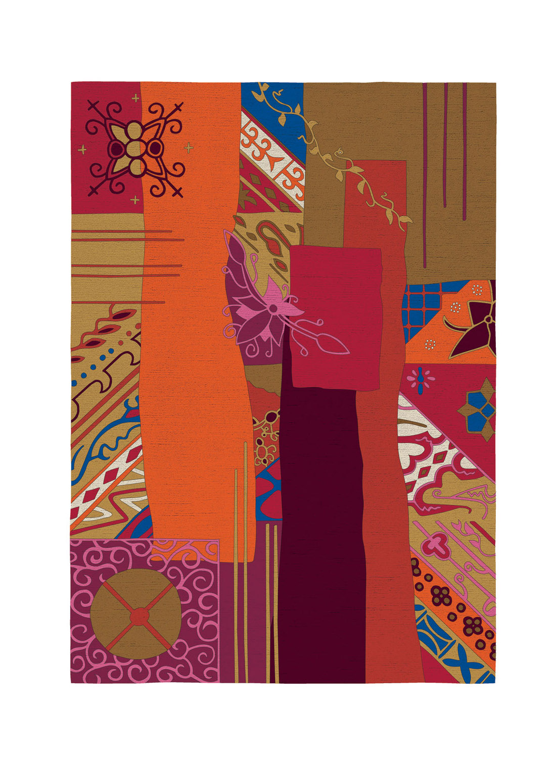 Tapis VEGAS multicolor 170x240 Brink and Campman