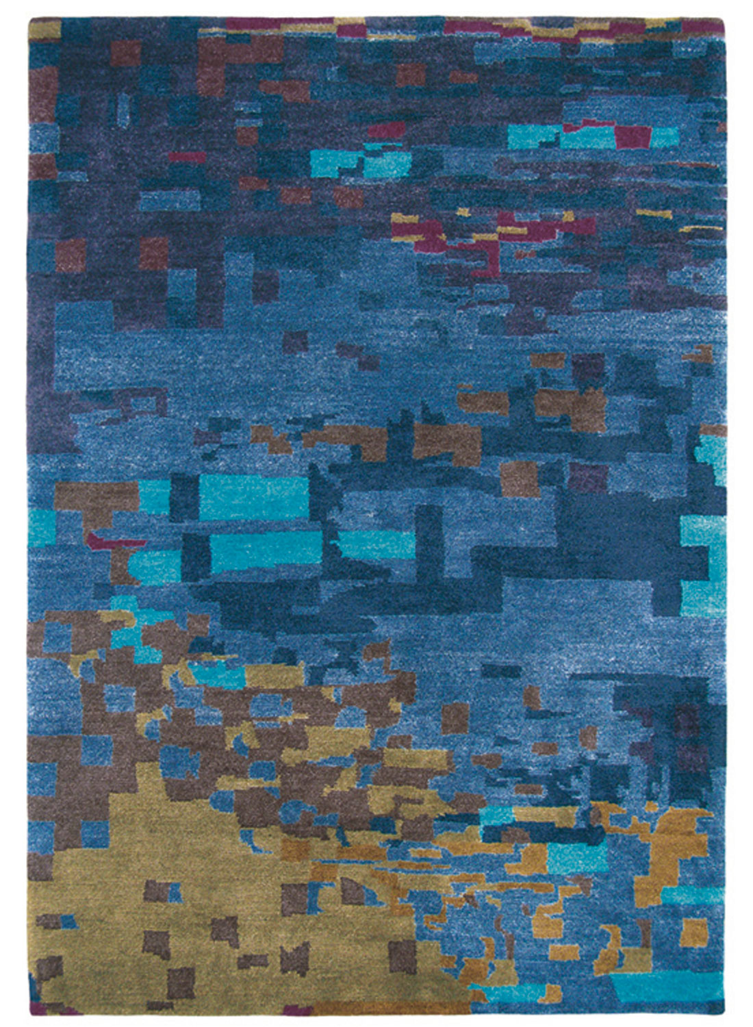 Tapis MIST bleu 170x240 Brink and Campman