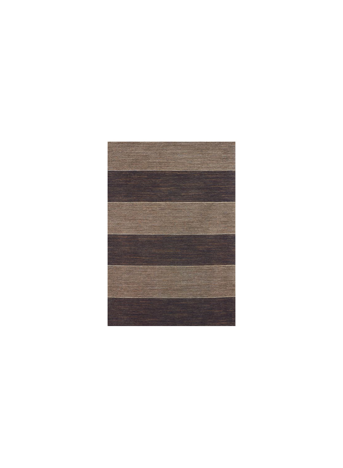 Tapis TALIA chocolat 70x140 De Porteere Deco
