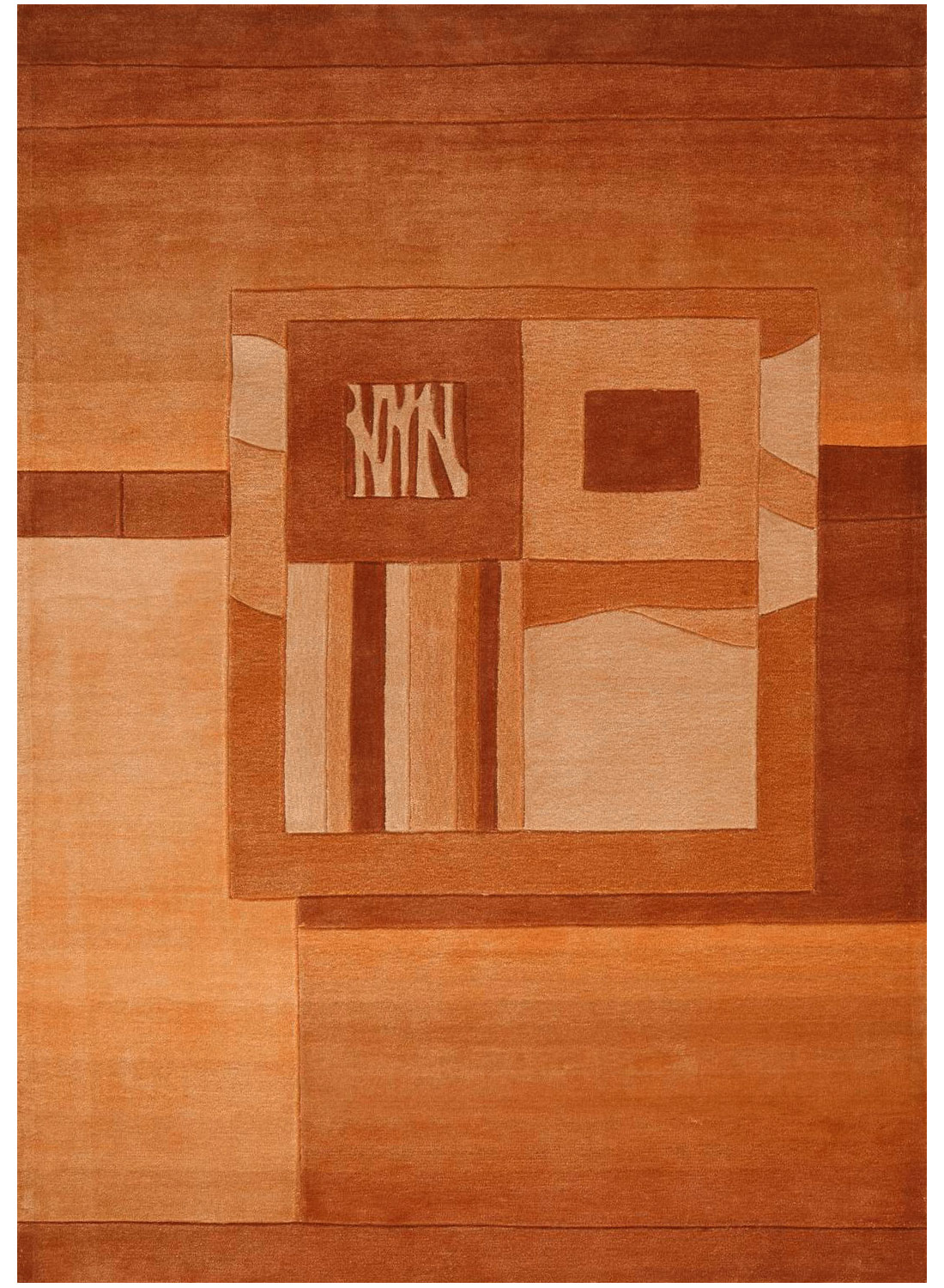 Tapis DOUCEUR 07 marron 160x230 Domodeko
