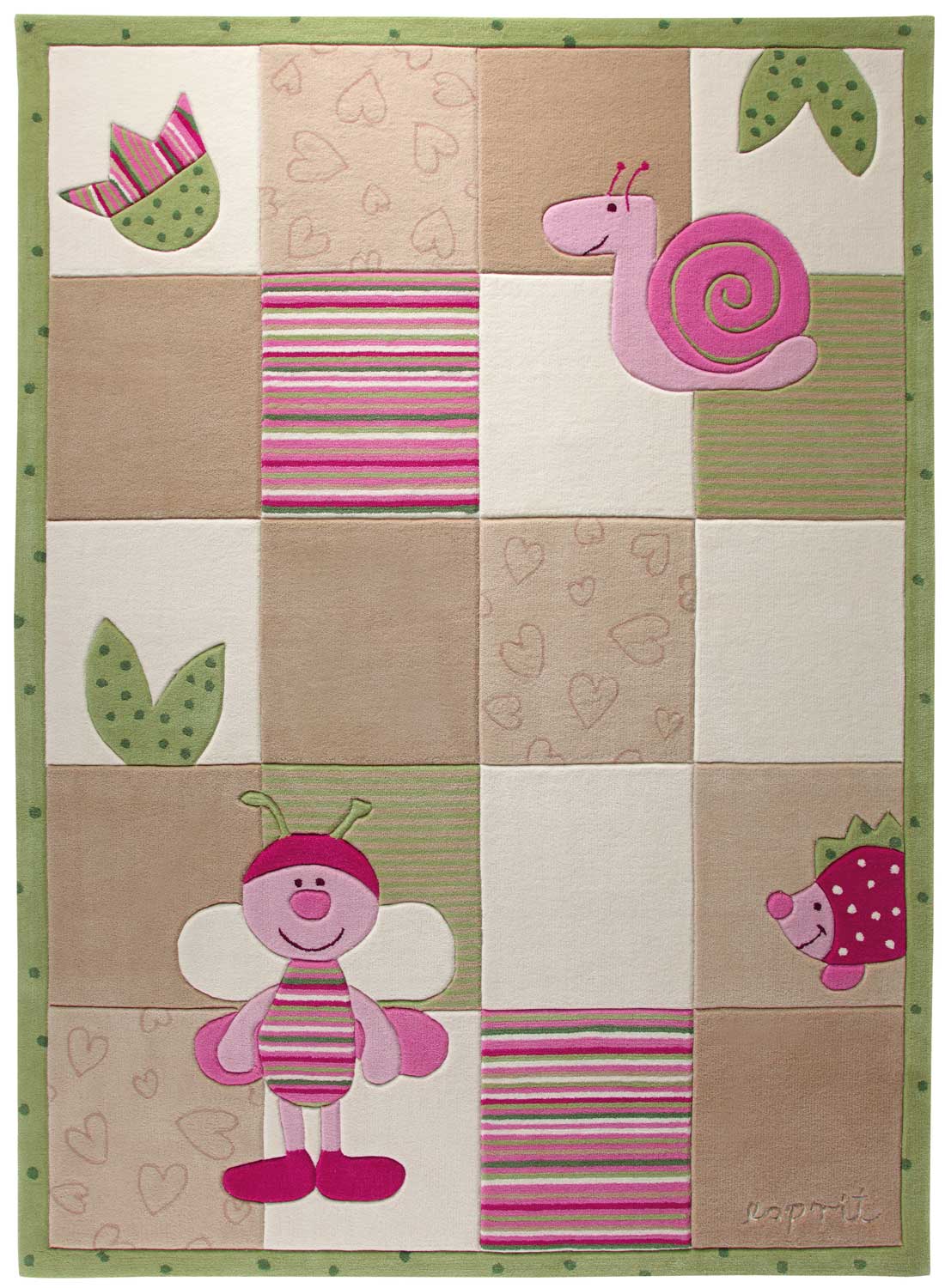 Tapis enfants BEE beige 170x240 Esprit