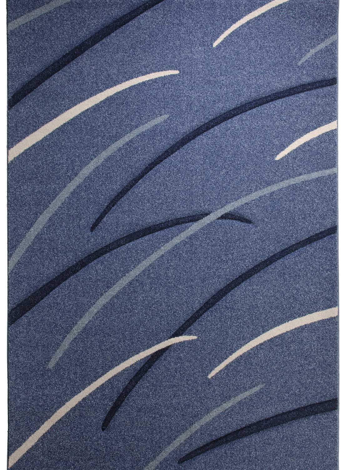 Tapis CAMPUS 3 bleu 160x230 Esprit