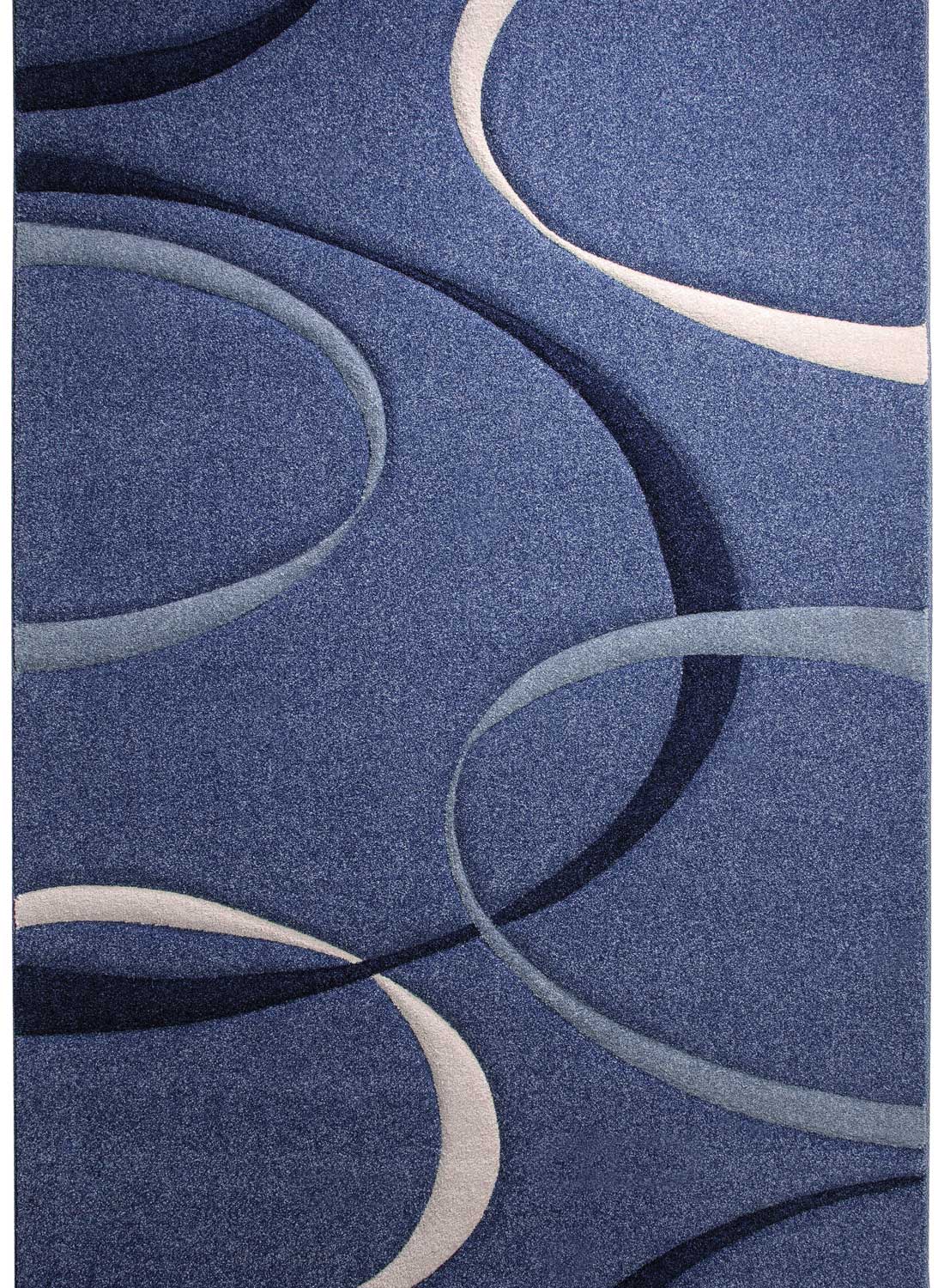 Tapis CAMPUS bleu 160x230 Esprit