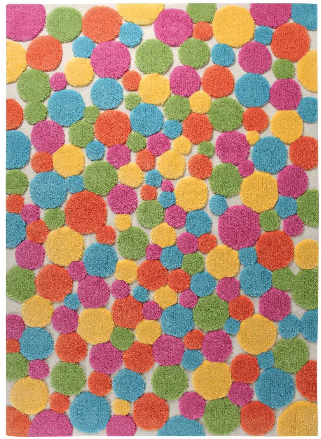 Tapis enfants COLOR DROPS multicolor 170x240 Esprit