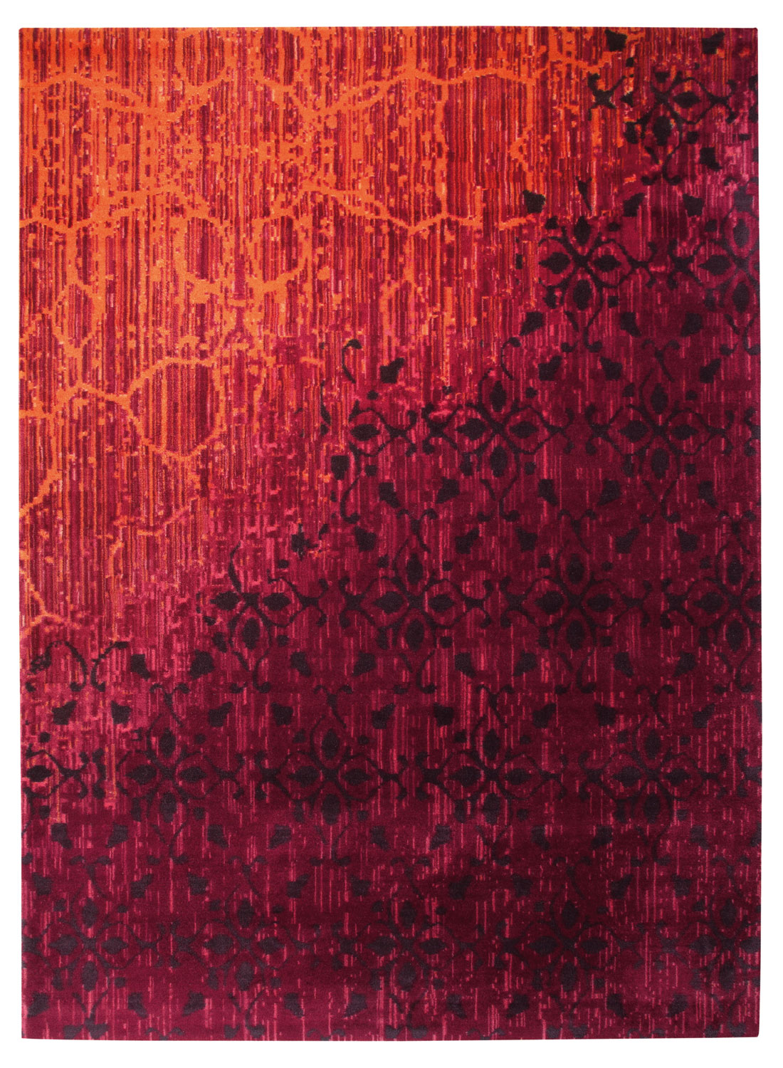 Tapis VINTAGE rouge 120x180 Esprit
