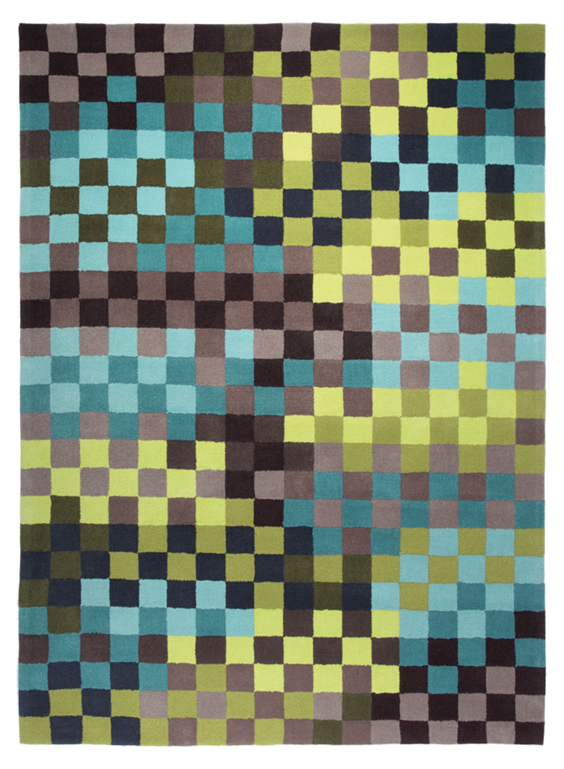 Tapis PIXEL bleu 120x180 Esprit
