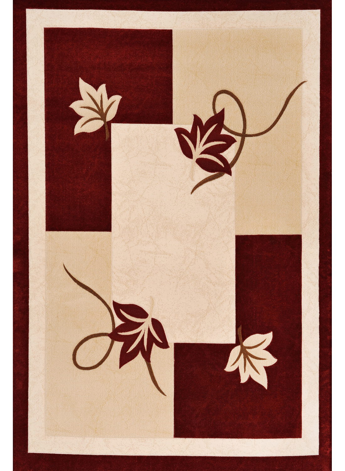 Tapis FARA 1 rouge 80x300 Unamourdetapis