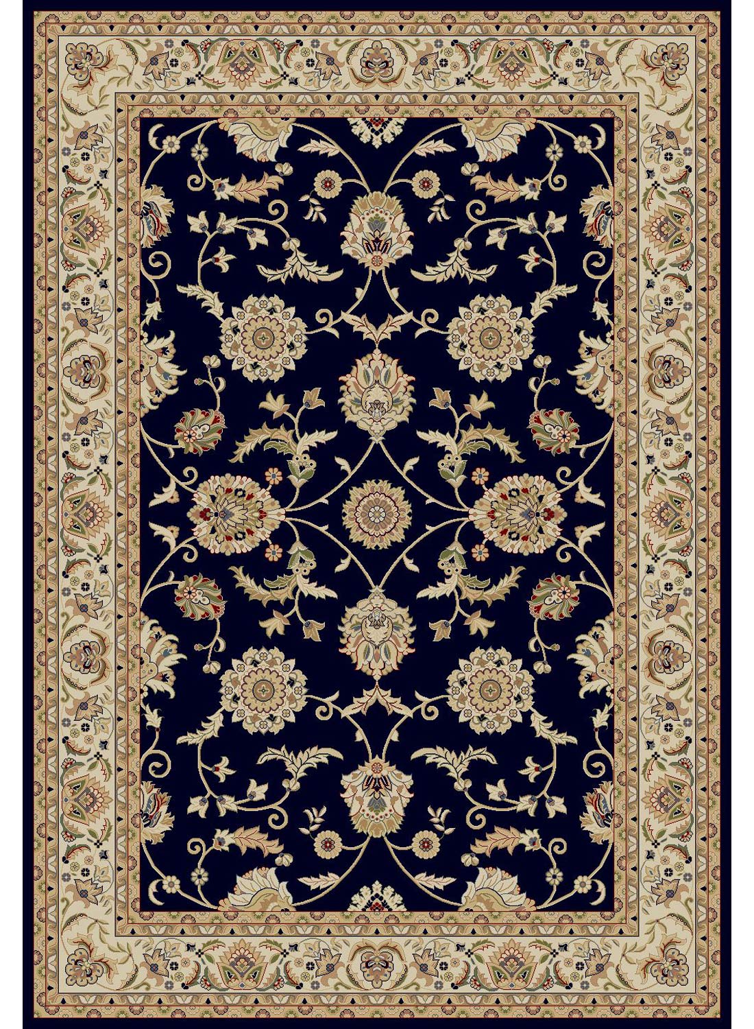 Tapis NAIN 2 bleu 80x300 Unamourdetapis