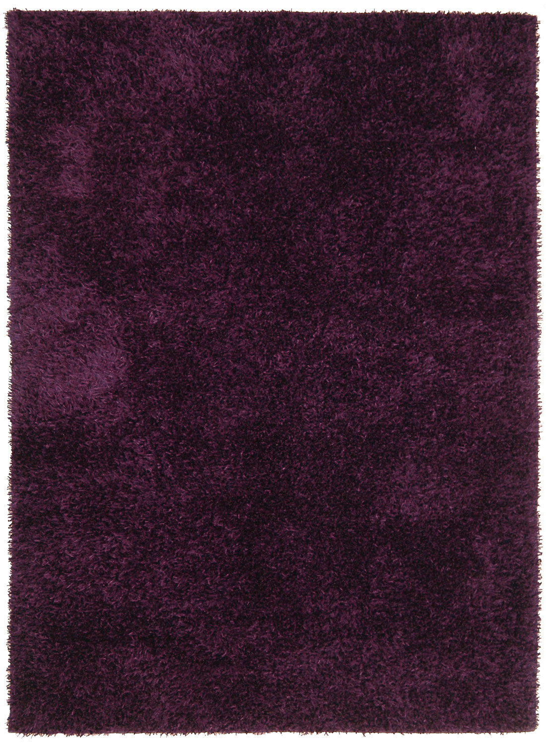 Tapis DALA MIXTE aubergine 70x140 Unamourdetapis