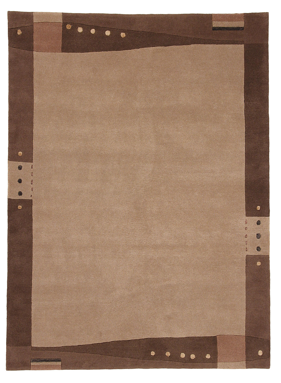 Tapis LIMANA chocolat 200x250 Unamourdetapis