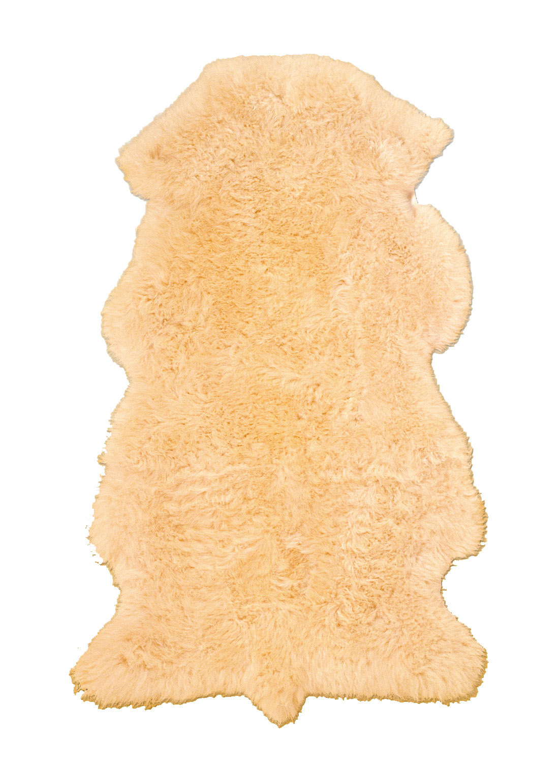Tapis PEAU DE MOUTON 12 beige 70x140 Unamourdetapis