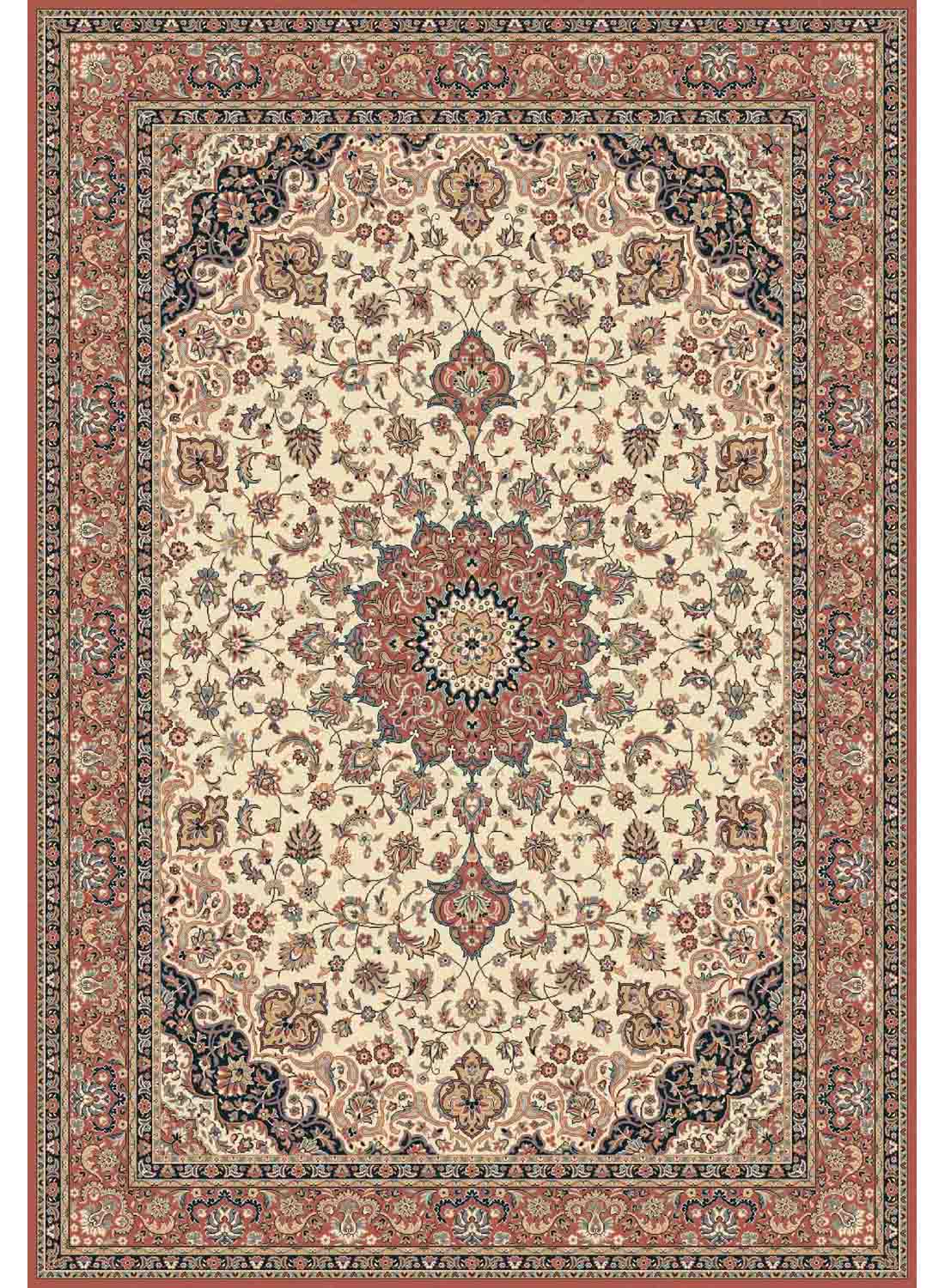 Tapis S KAZBAH 4 multicolor 200x290 Unamourdetapis