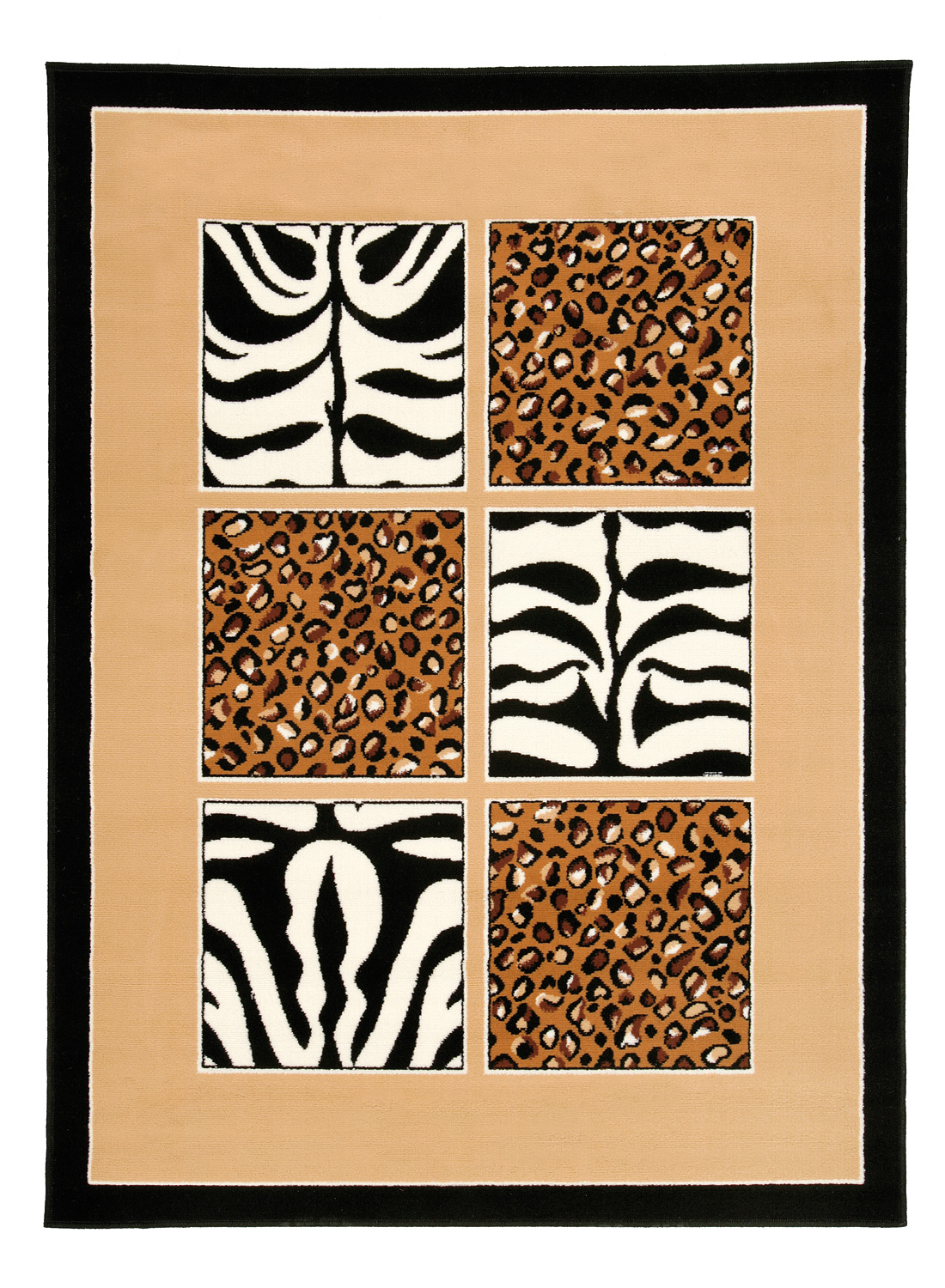 Tapis SAUVAGE 1 multicolor 140x190 Unamourdetapis