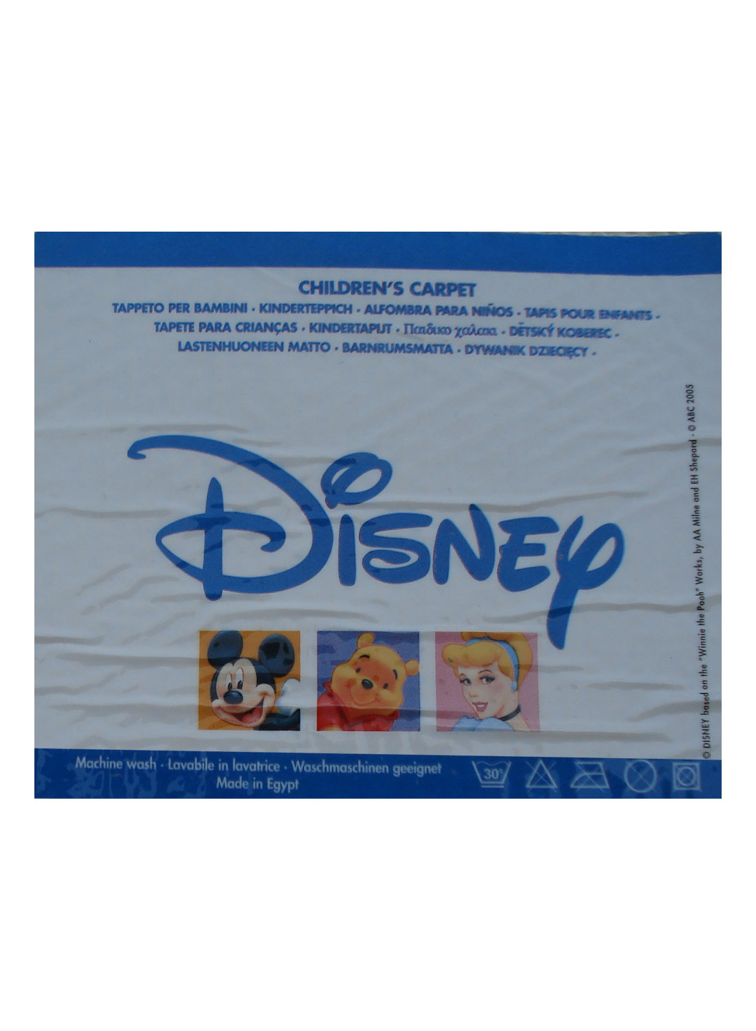 Tapis enfants WINNIE ET LUMPY rouge 50x80 Winnie