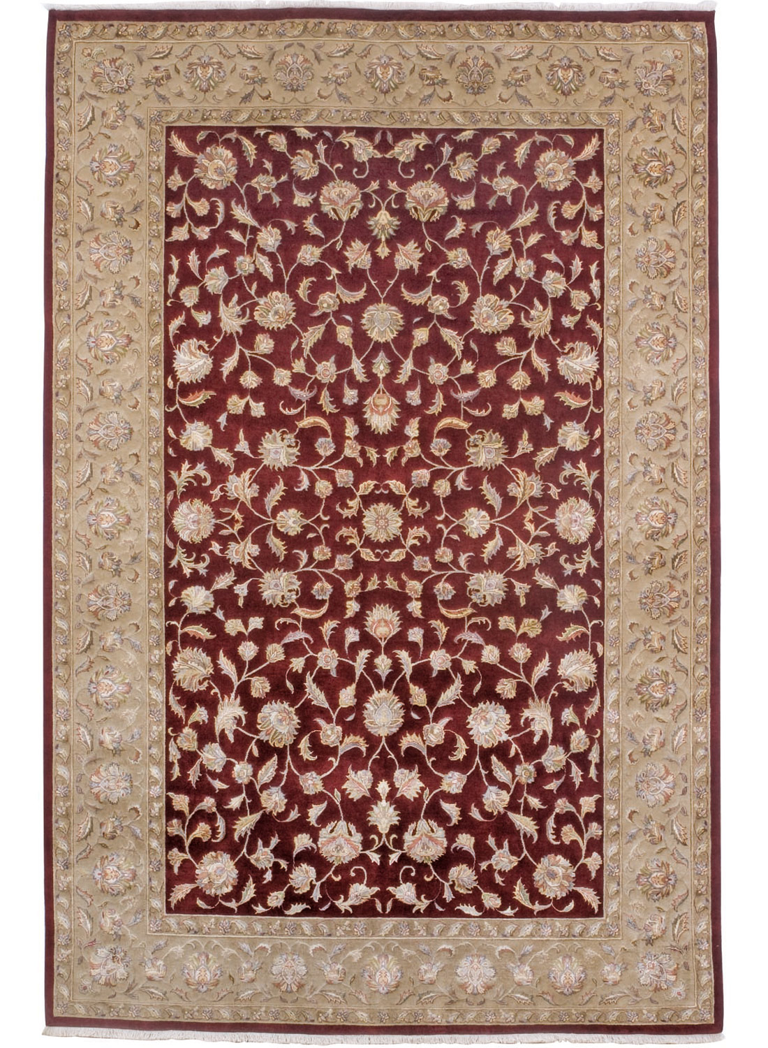 Tapis CHAMPA BEGAM rouge 250x300 Unamourdetapis