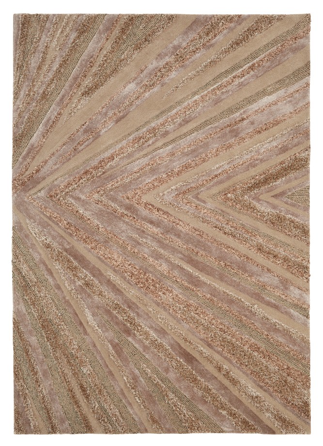 Tapis ZAMBRA caf&eacute; 140x200 Habana Home