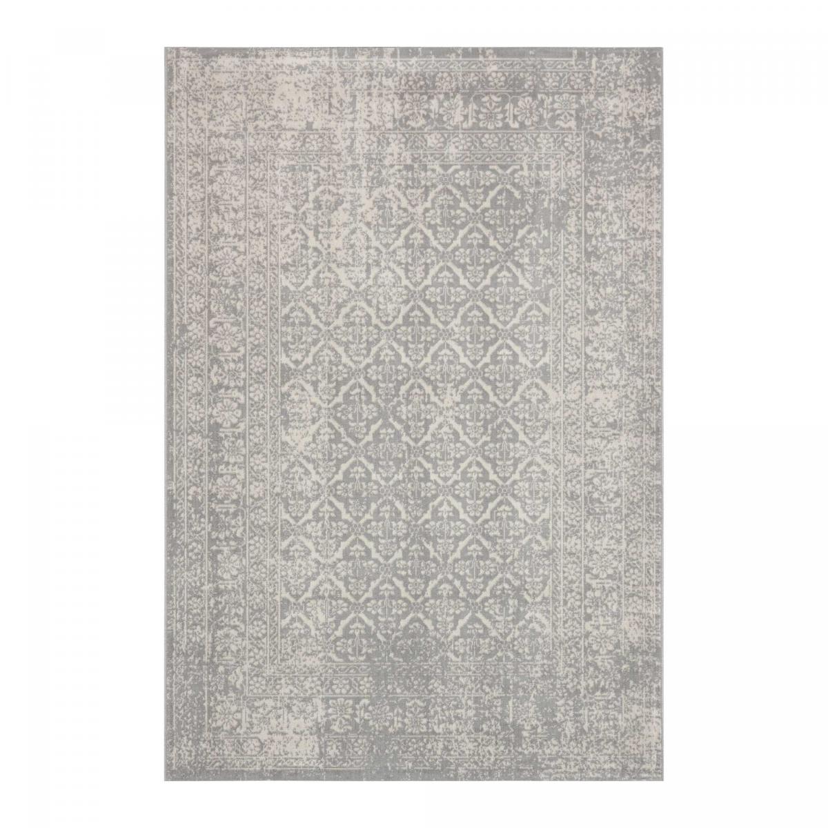Tapis salon et chambre tissé motif ethnique LUMIN 4 — vue 3