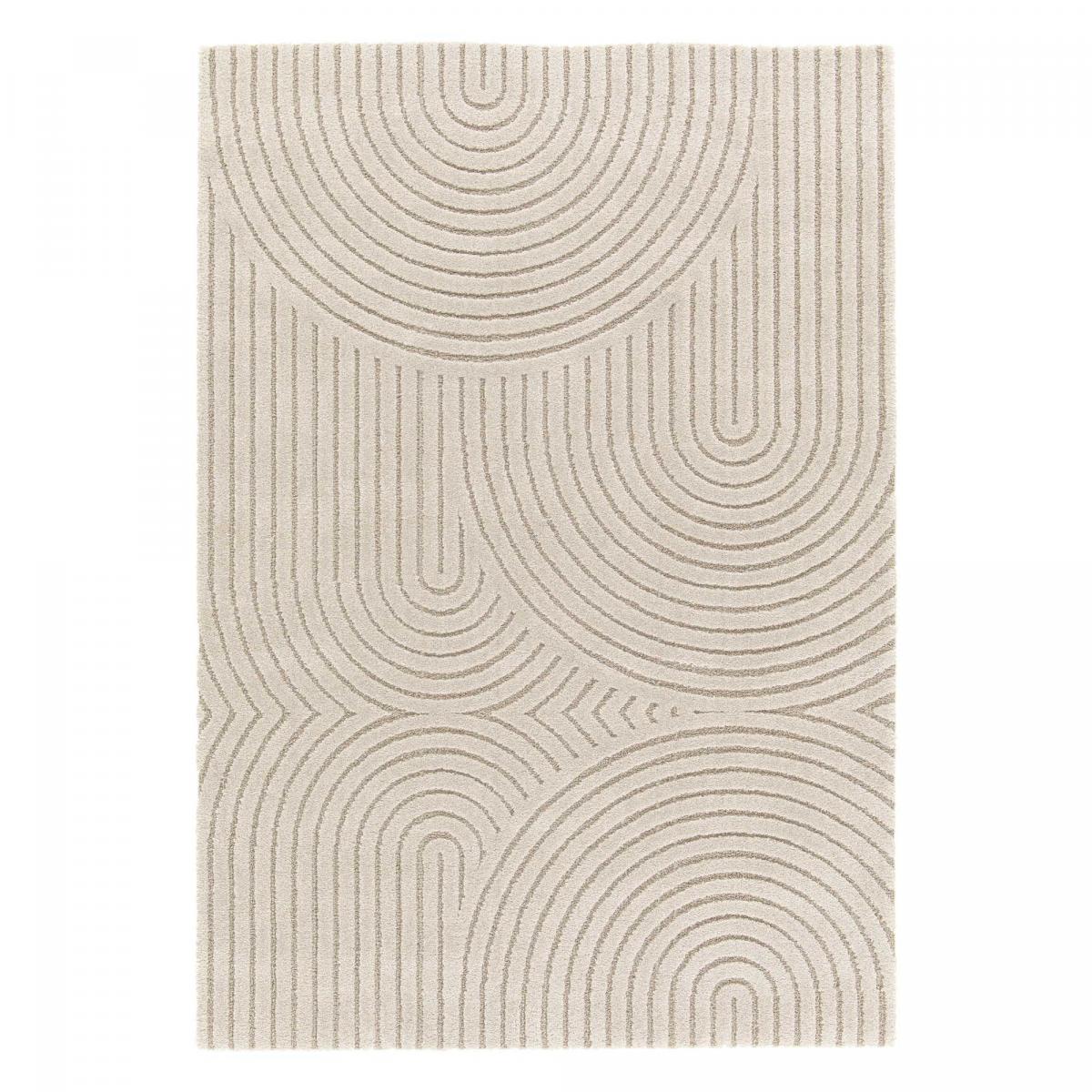 Tapis salon et chambre tissé motif simple RIVIERA 1 — vue 3