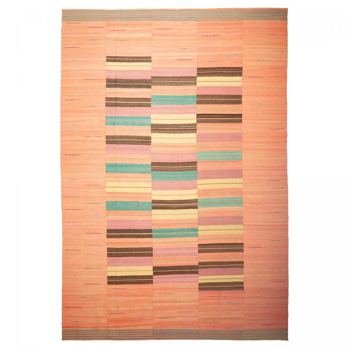 Authentique tapis d'Orient kilim fait main en laine A 7 — vue 3