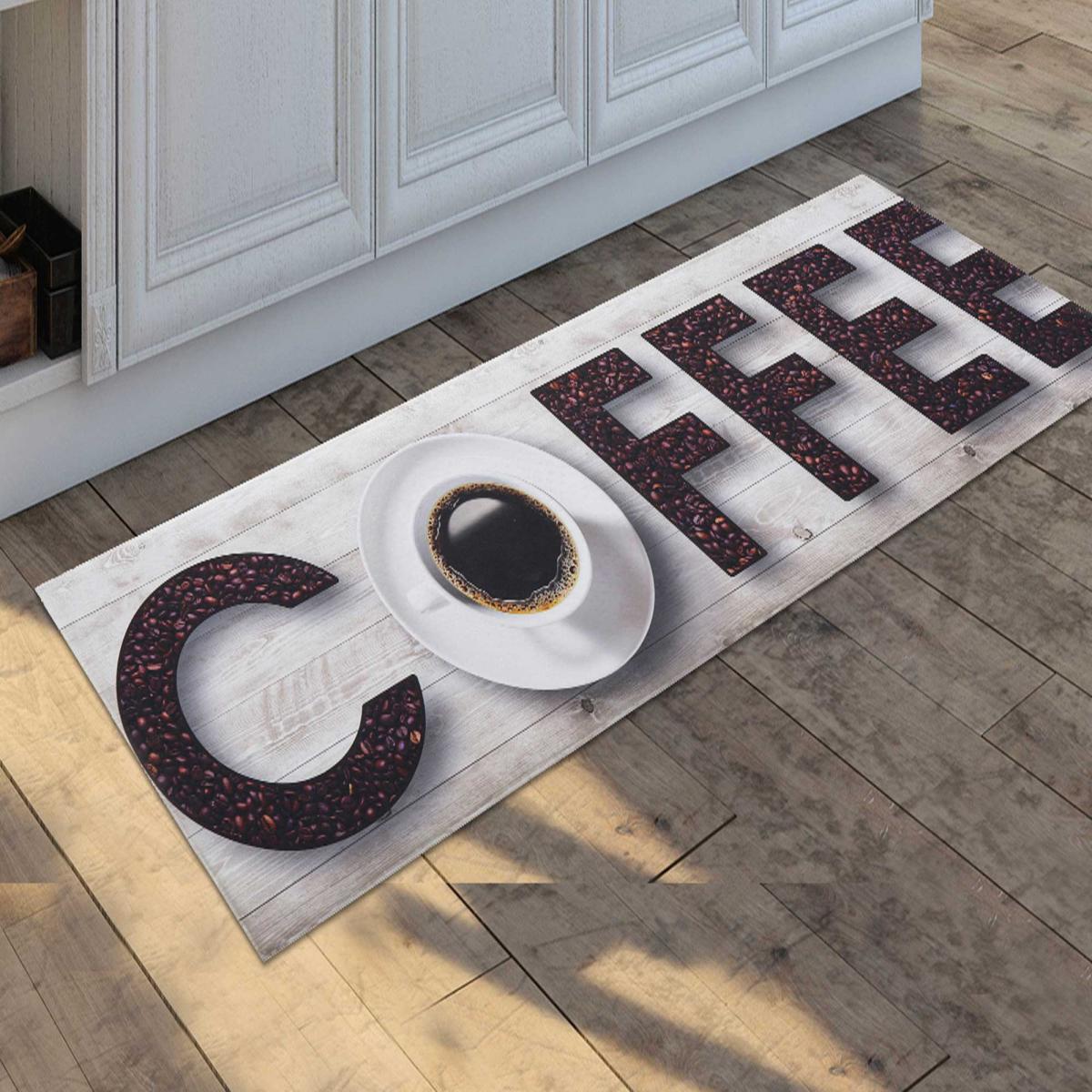 Tapis de cuisine en PVC motif fresque KITCHTA — vue 3