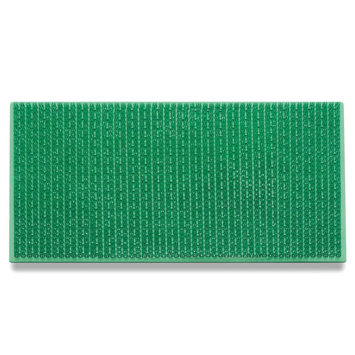 Paillasson NOVUS Vert 40x60 en polyamide doux et soyeux
