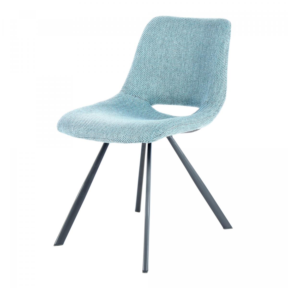 Chaise semi artisanal en lin LOT DE 2 ARE