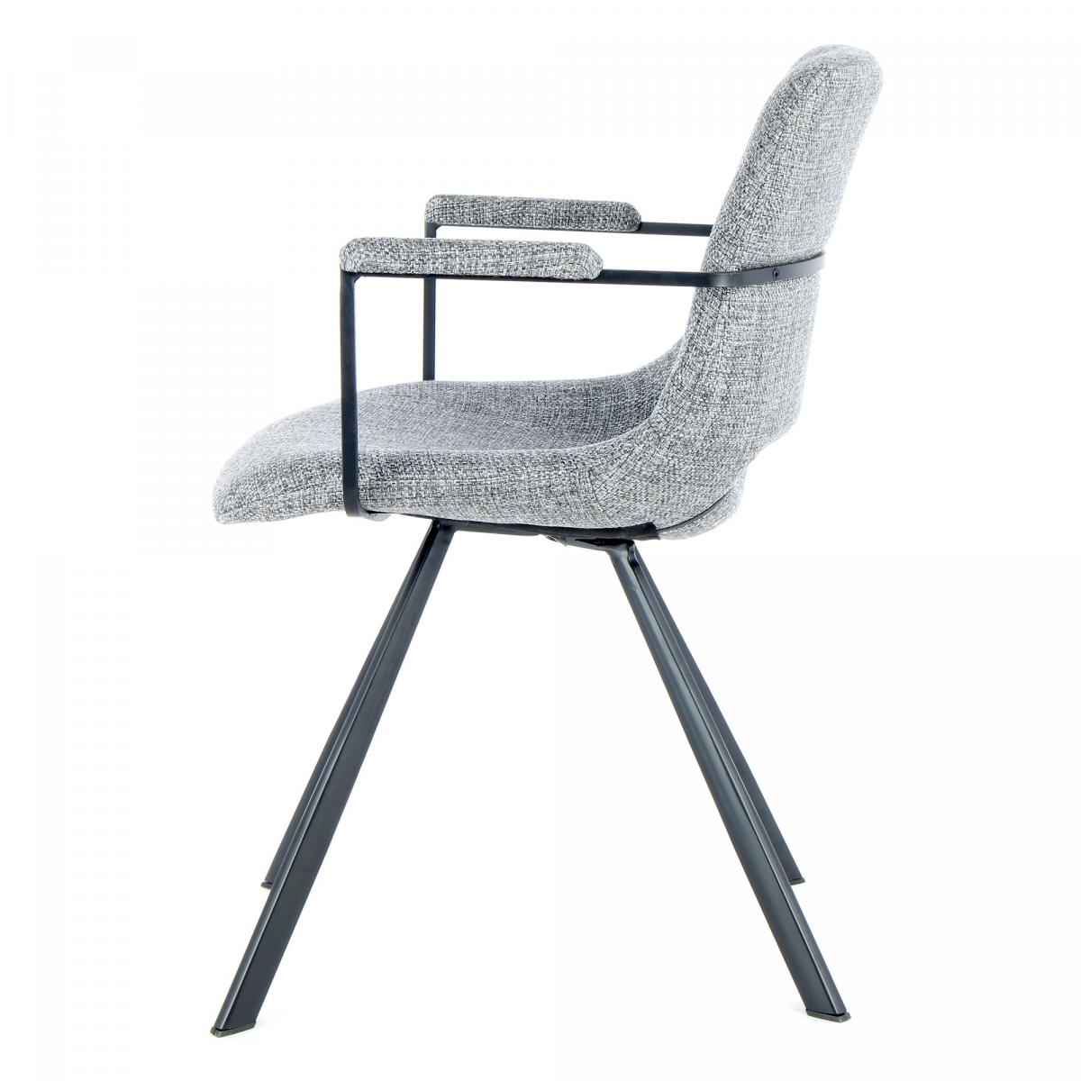 Fauteuil semi artisanal en lin LOT DE 2 ASE