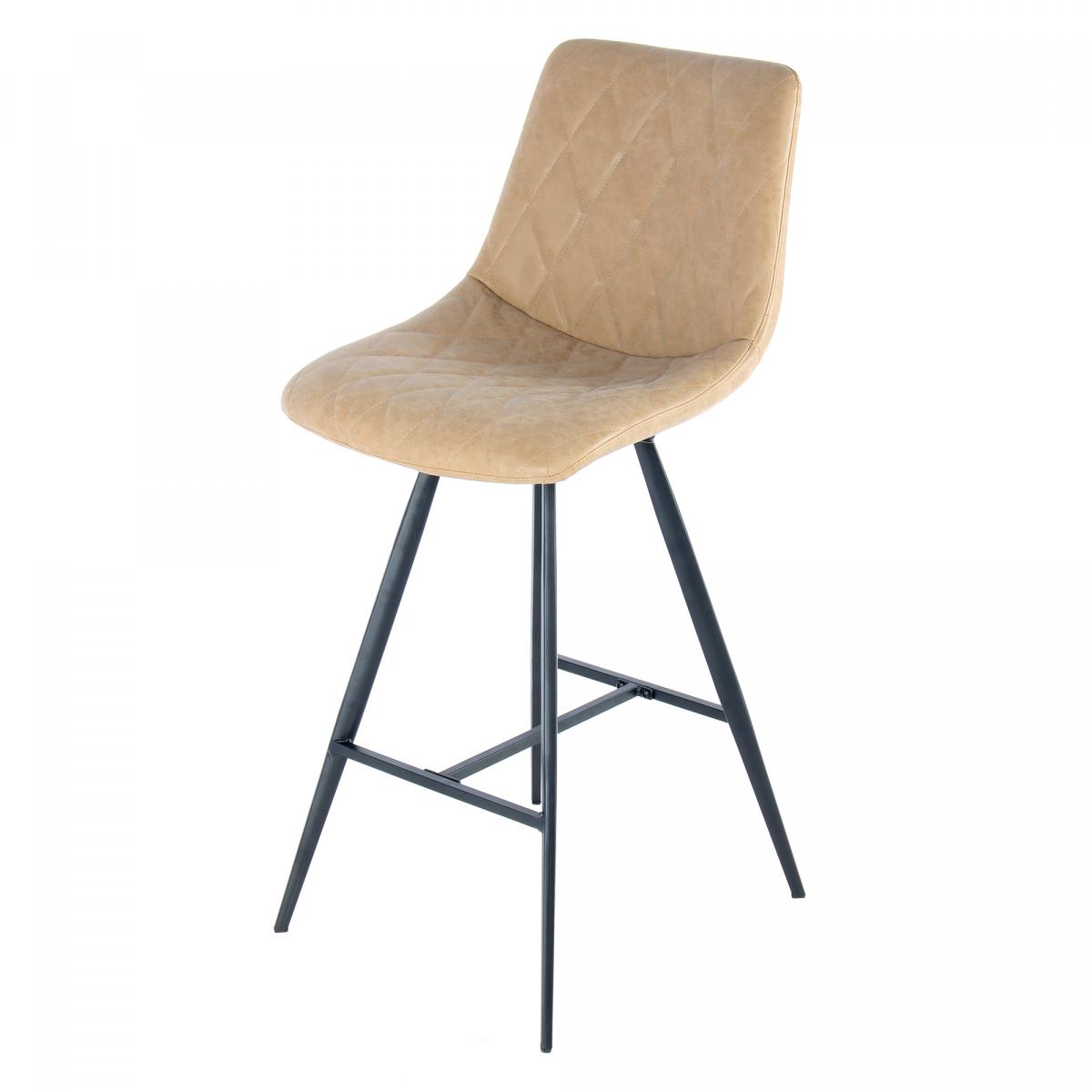 Tabouret de bar semi artisanal LOT DE 2 ITI — Beyit