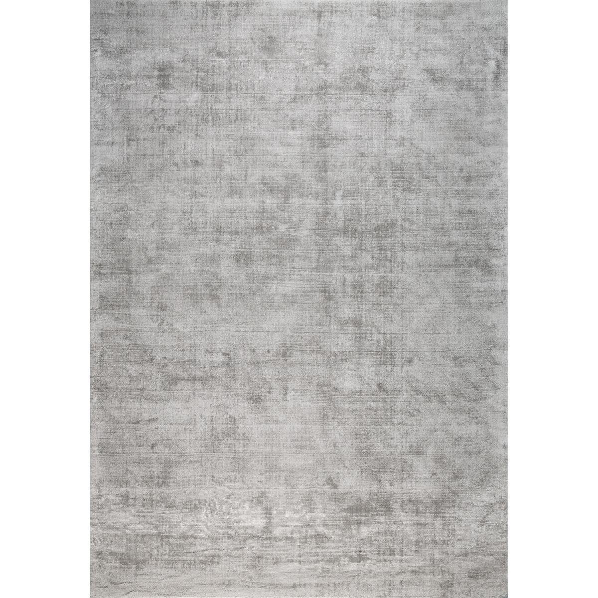 Tapis salon et chambre fait main en viscose motif uni REFLECT 5