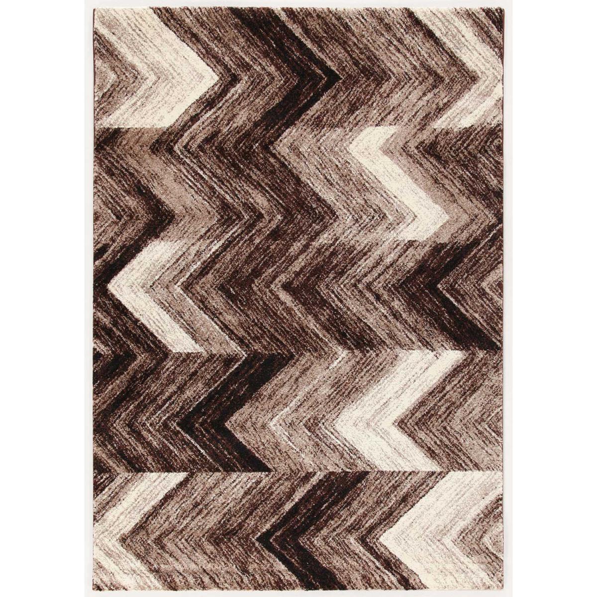 Tapis salon et chambre tissé motif géométrique COLORS