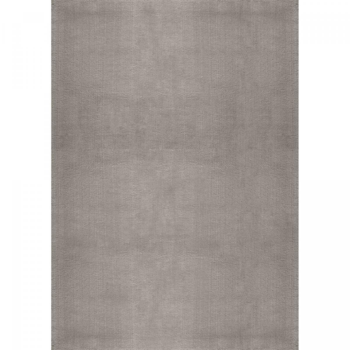 Tapis LYN10 LAVABLE uni, tapis shaggy à longs poils