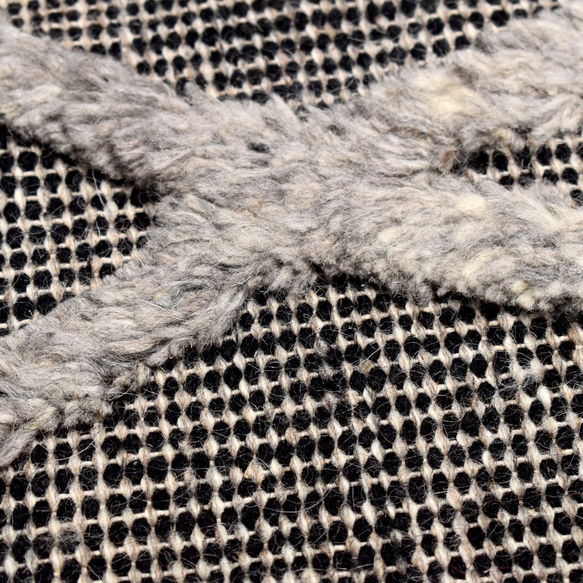 Tapis salon SIANA en laine Fait main — vue 6