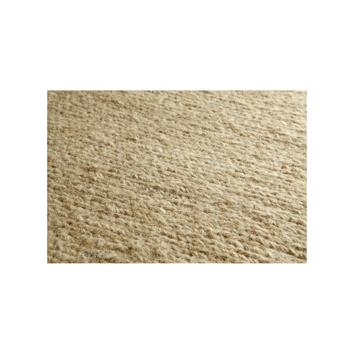 Tapis kilim fait main en laine motif uni LOOK 406