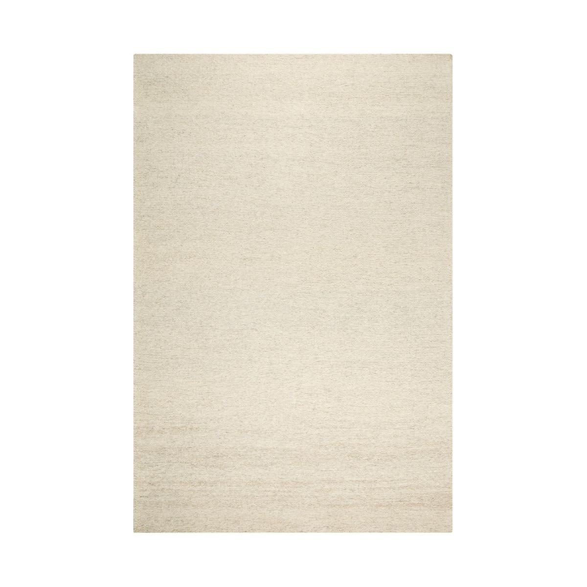 LOOK Tapis kilim fait main en laine motif uni  406