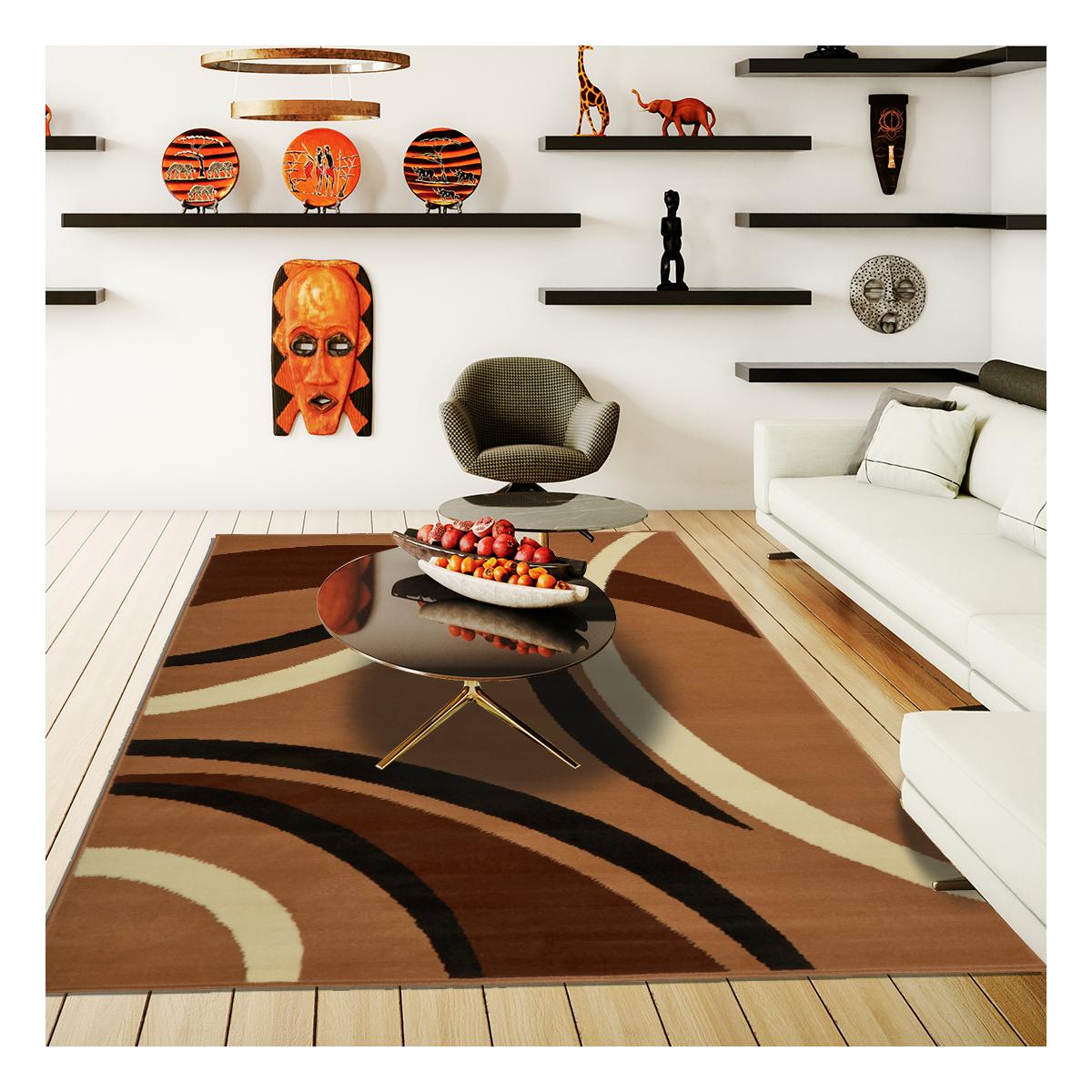 Tapis chambre tissé motif rond LYN1 JOYLE — vue 3