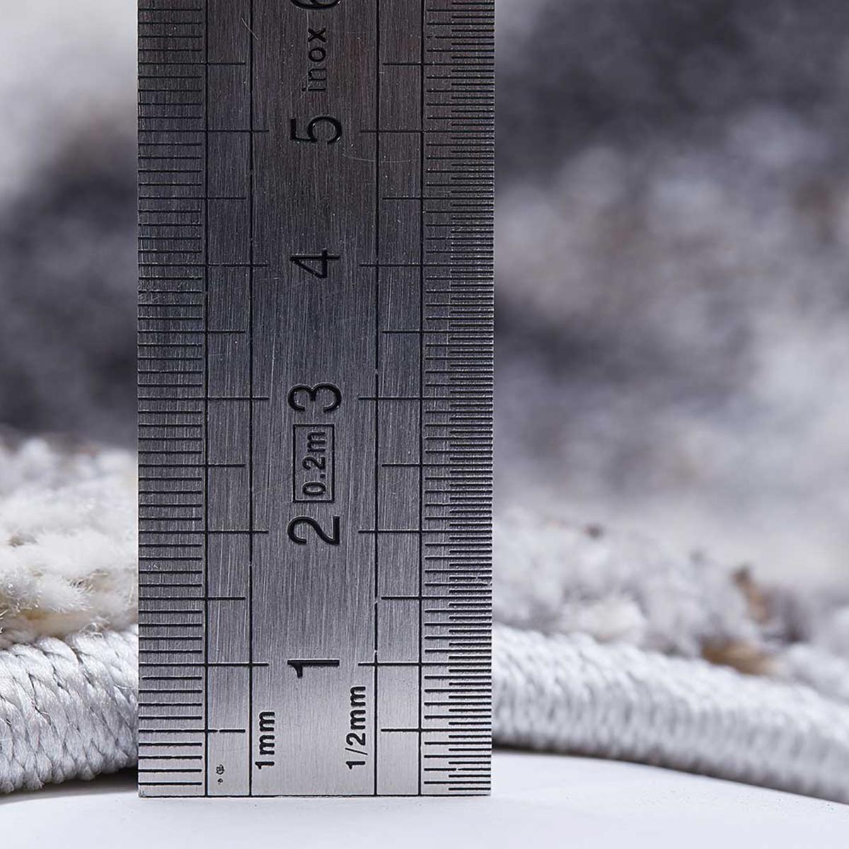 Tapis pour une chambre ou une entrée tissé motif rond ELEGANT 01 — vue 5