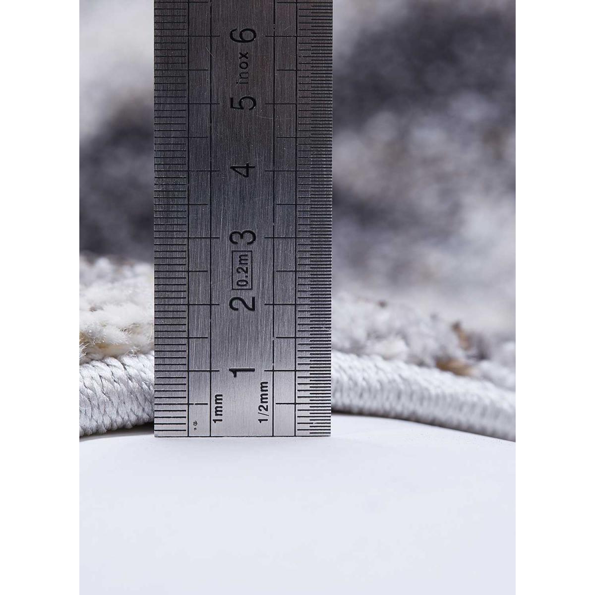 Tapis chambre tissé motif rond EL 55 — vue 5