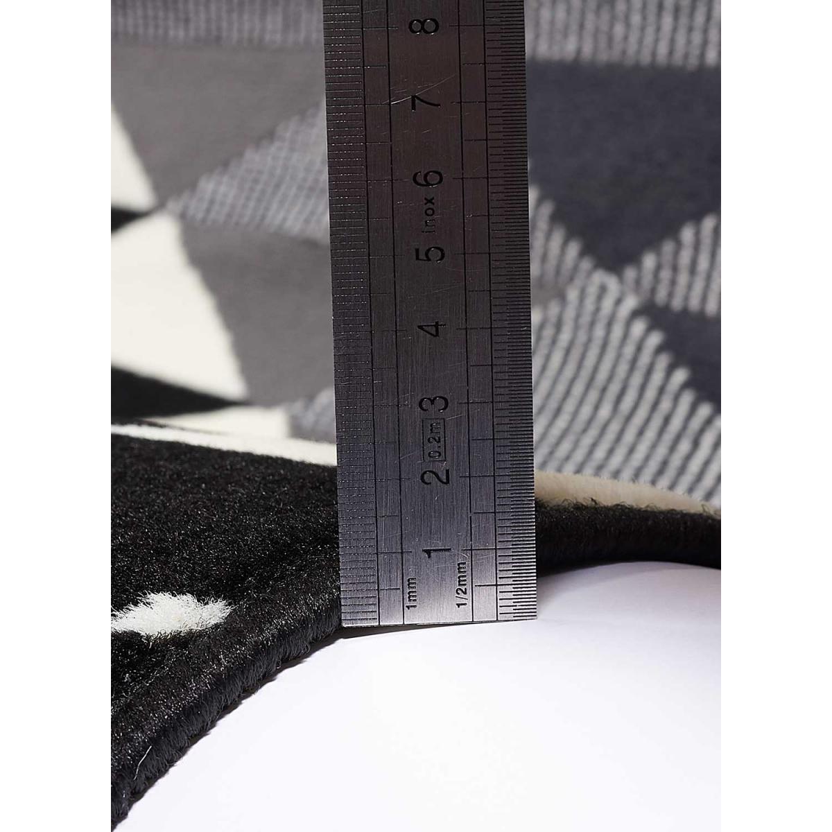 Tapis chambre tissé motif géométrique LYN49 APACHE — vue 5