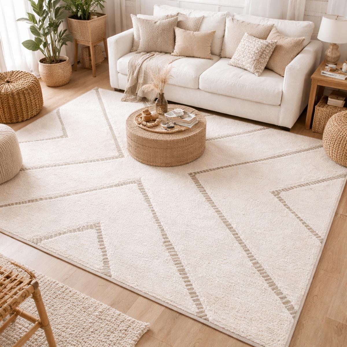 Tapis berbère style ARAF en polypropylène — vue 3