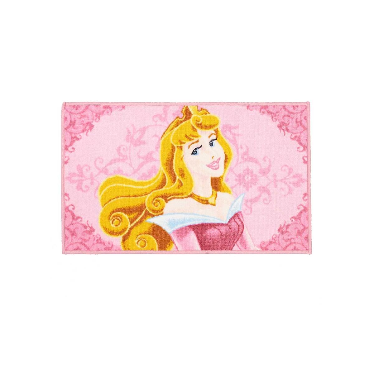Tapis enfant Lavable 30° motif princesse LYN48 AURORA